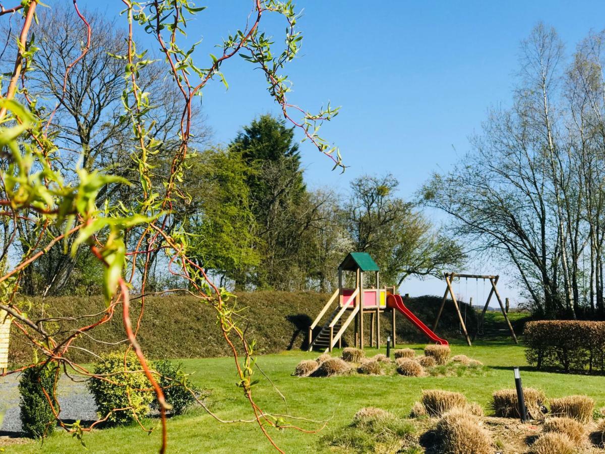 Chalet Ardenne Rochehaut Bagian luar foto
